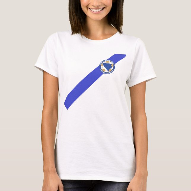 La camiseta Spahic 4 de las mujeres de Bosnia (Anverso)