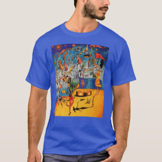 La camiseta surrealista de los hombres