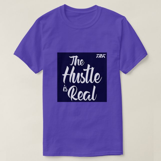 LA CAMISETA T.R.K HUSTLE ES REAL (Diseño del anverso)