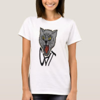 La camiseta traviesa del gato