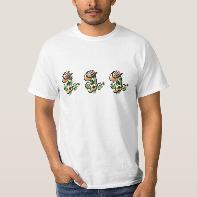 ¡La camiseta triste del cactus! (Anverso)