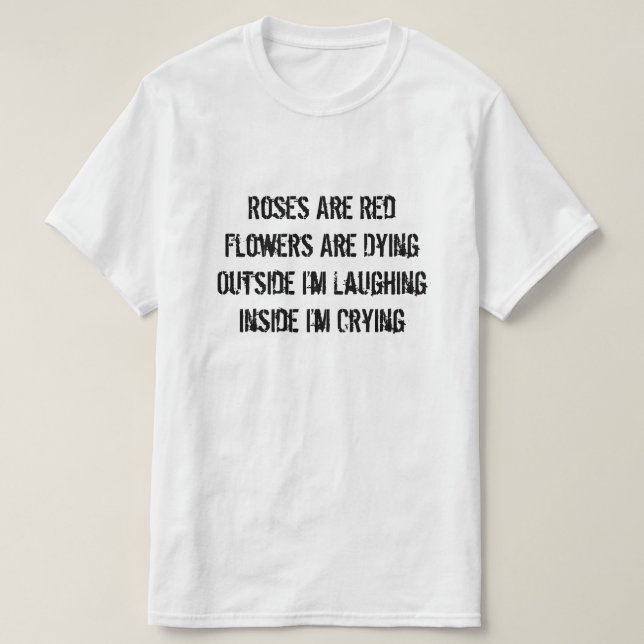 La camiseta triste del poema (Diseño del anverso)