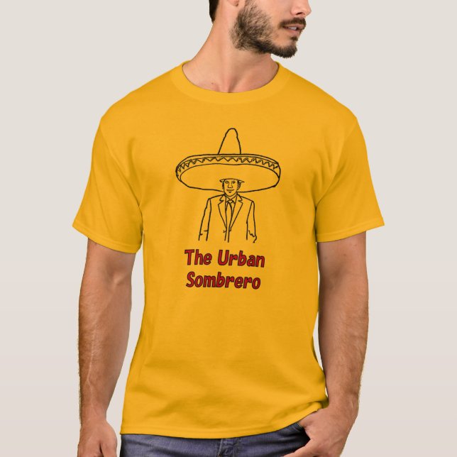 La camiseta urbana de Sombrero (Anverso)