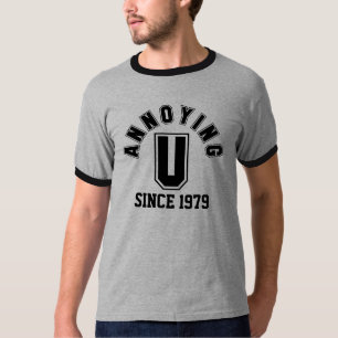 La camiseta usted de los hombres de molestia