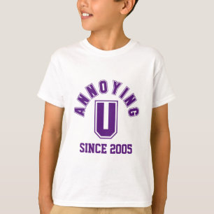 La camiseta usted del chica de molestia divertido,
