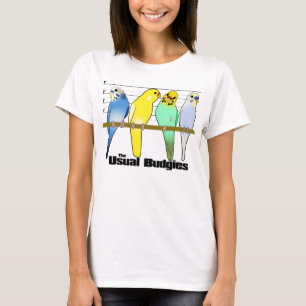 La camiseta usual de Budgies