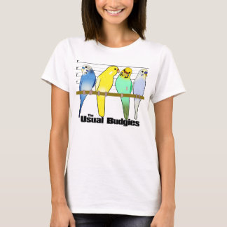 La camiseta usual de Budgies