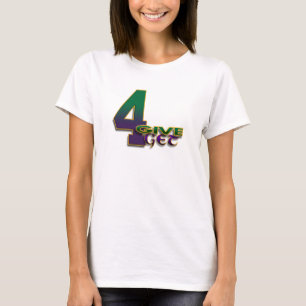 la camiseta verde de las mujeres de 4-Give 4-Get 4