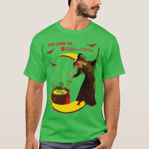 La camiseta verde de Unisex, hora de la bruja