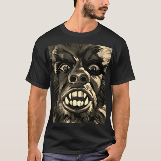 La camiseta Wolfman (Anverso)