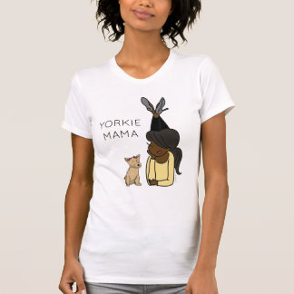 La camiseta Yorkie Mama Personalizada