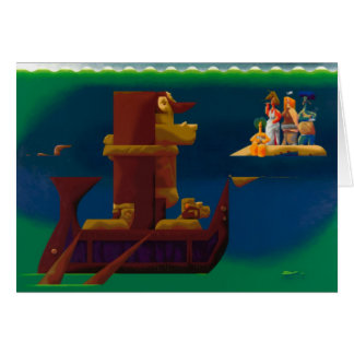 la canción hermosa - tarjeta en blanco