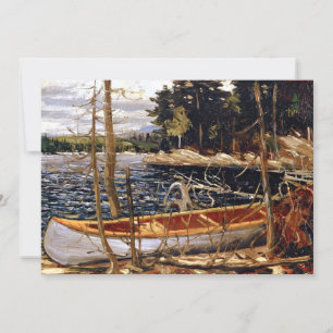 La canoa, arte fino de Tom Thomson