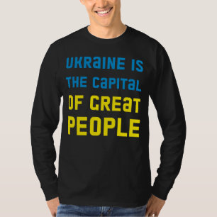 La capital es la camiseta de Long Sleeve