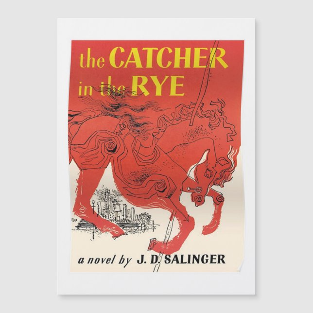 LA CAPTURA EN EL RYE, de J.D. SALINGER (Anverso)