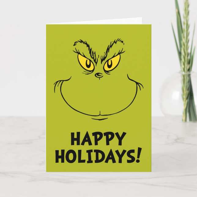 La Cara de Cómo el Grinch Robó la Navidad (Anverso)