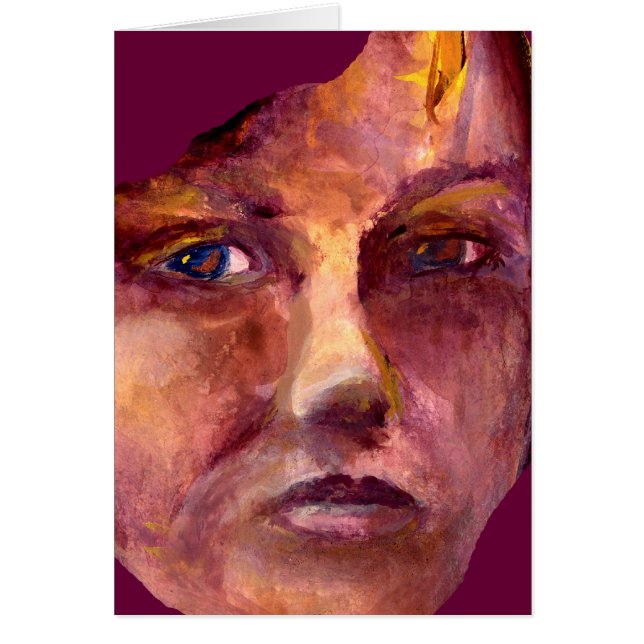 La cara de la mujer emocional (Frente)