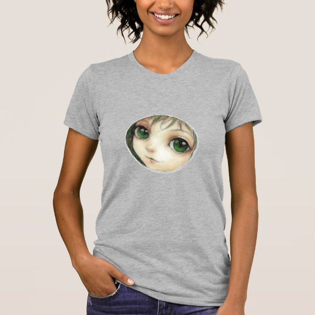 La Cara En El Círculo Camiseta (Anverso)