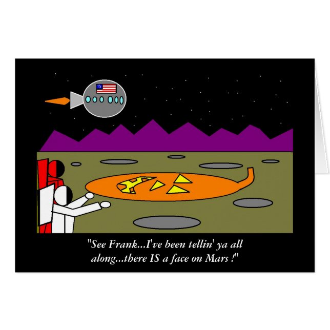 La Cara En Marte (Anverso (Horizontal))