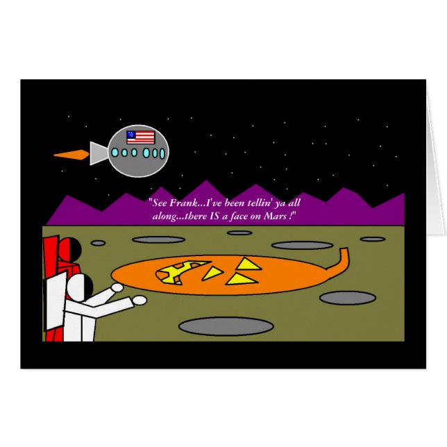 La Cara En Marte (Anverso (Horizontal))