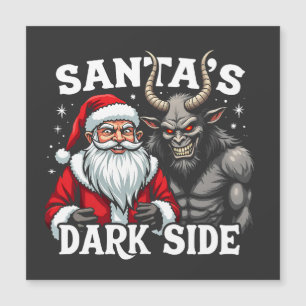 La cara oscura de Santa Navidad Malvado Krampus