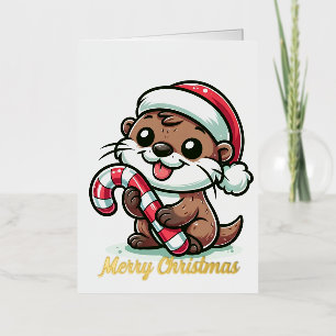 La Caricatura de la Nutria de Navidad