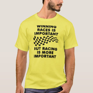 La Carrera Es Importante Camiseta De Motocross De 