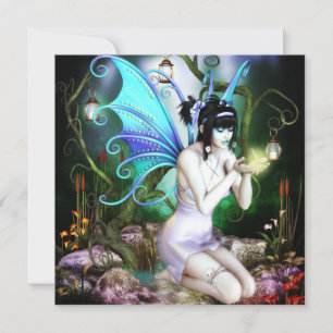 La carta de cumpleaños de Fairy y Firefly