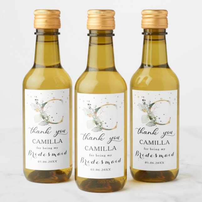 La carta de la dama de honor de la familia Greener (Botellas)