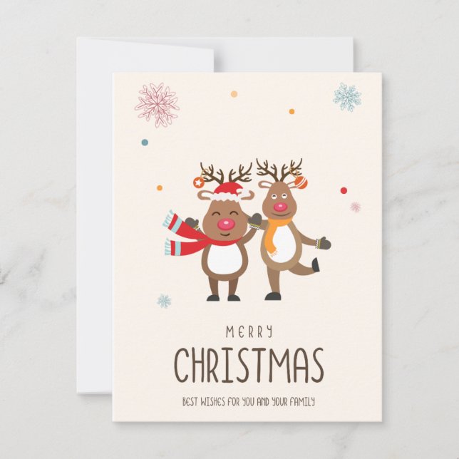 La carta de la Feliz Navidad (Anverso)