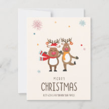 La carta de la Feliz Navidad