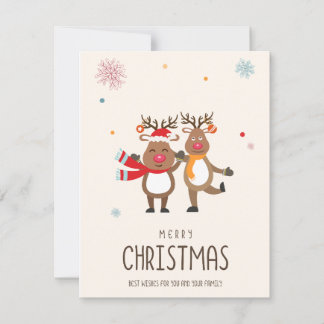 La carta de la Feliz Navidad