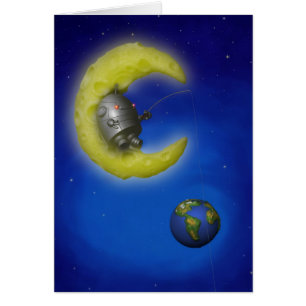 La carta de la luna de pesca