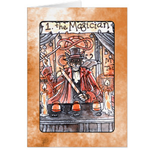 La carta de tarot del mago