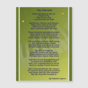 La carta magnética de los pianistas