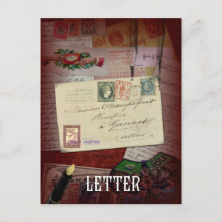 "La carta", tarjeta postal