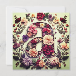 La carta una tarjeta de nota