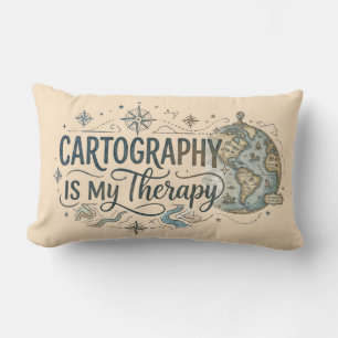La Cartografía Es Mi Terapia Almohada