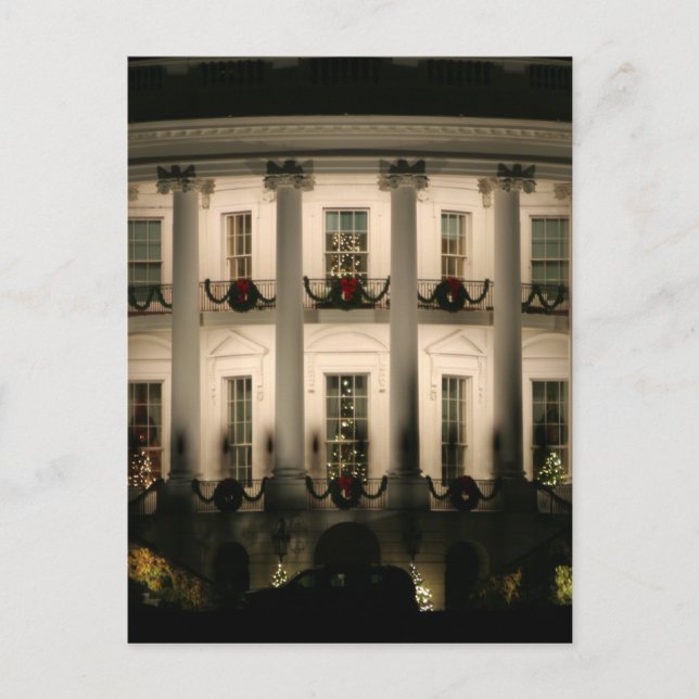 La Casa Blanca celebra navidad (Anverso)