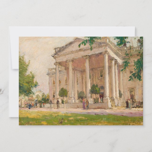 La Casa Blanca | Colin Campbell Cooper (Anverso)