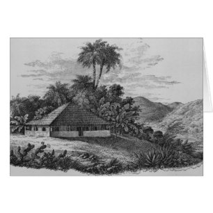 La casa de un plantador en el Brasil