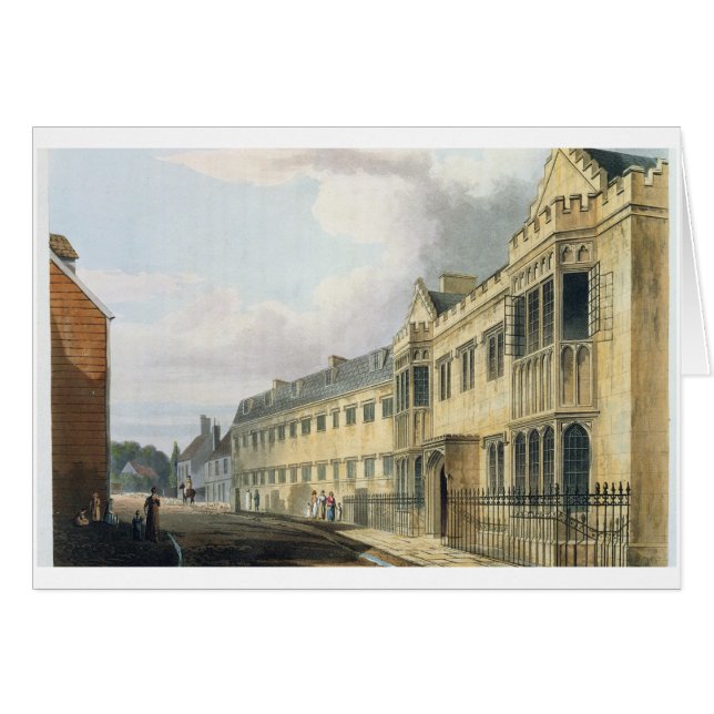La casa del primer amo, escuela de grada, de la (Anverso (Horizontal))