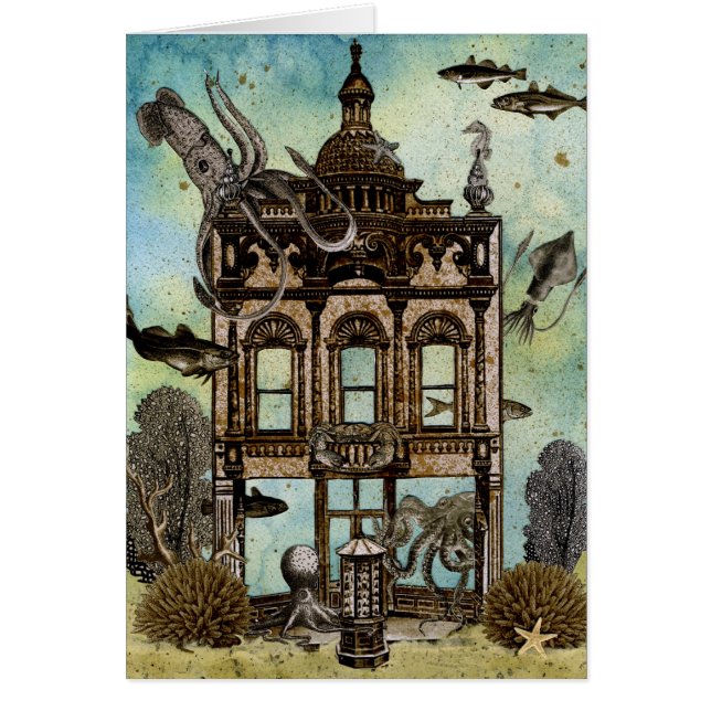La casa del pulpo submarina (Frente)