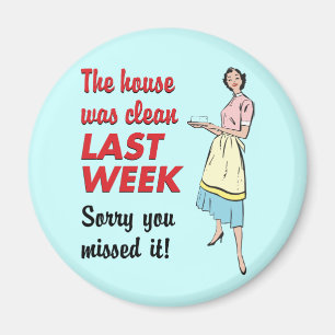 La casa era imán limpio