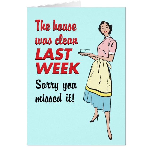 La casa está limpia (Frente)