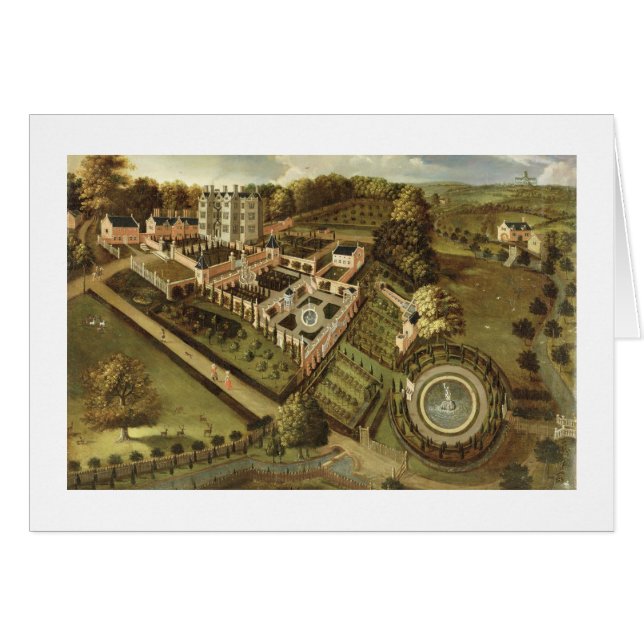 La casa y el jardín de Llanerch Pasillo, (Anverso (Horizontal))