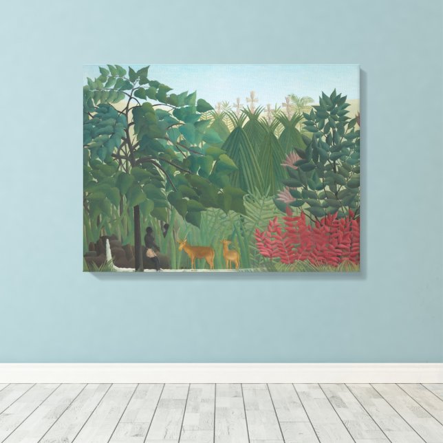 La Cascada de Henri Rousseau, Arte Antiguo Fino (Insitu (piso de madera))