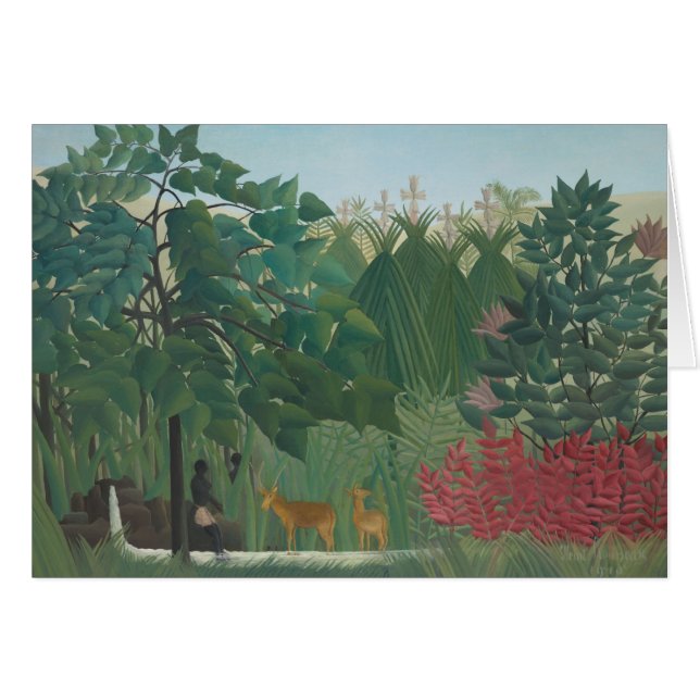 La cascada de Henri Rousseau, Bella Artes de la ép (Anverso (Horizontal))
