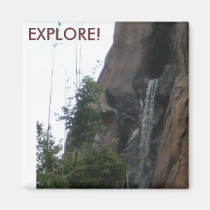 LA CASCADA EXPLORA EL IMÁN