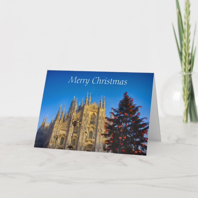 La catedral en el navidad (Anverso)